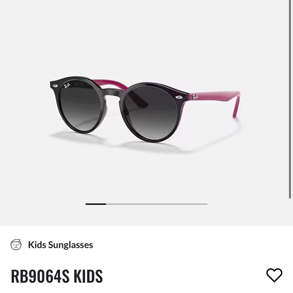 Ray-Ban Sunglasses with Purple and Pink Frame